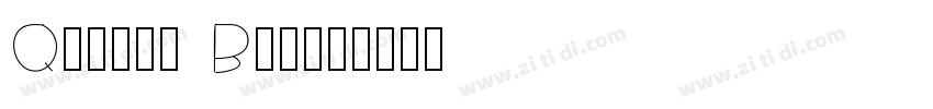 Quirky Black字体转换